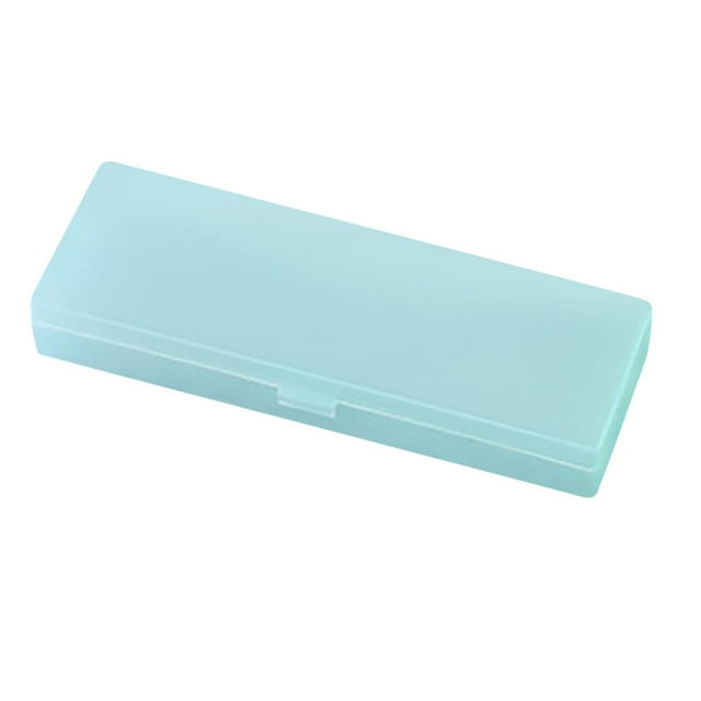 Qocolhg Back to School Savings! Large Capacity Pencil Case Translucent Frosted Pouth, Multifunctional Aesthetic and Portable Plastic Pencil Box, School Supplies for Teen and Adult on Sale Clearance