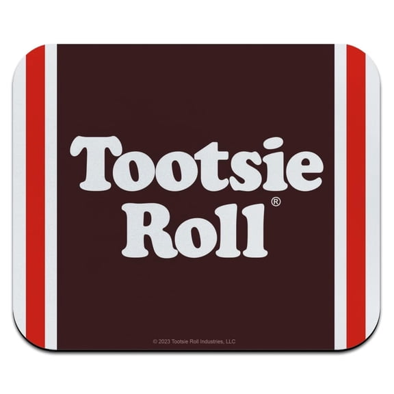 Tootsie Roll Wrapper Low Profile Thin Mouse Pad Mousepad