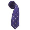thumbnail image 3 of Fleur De Lis Classic and Traditional Tie for Men, 3 of 7