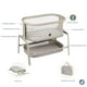 thumbnail image 3 of Maxi-Cosi Iora Moisés para bebé, cuna portátil, cuna para dormir junto a la cama, altura ajustable, malla transpirable, cesta de almacenamiento grande, avena clásica, 3 of 5