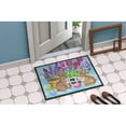 thumbnail image 2 of Carolines Treasures PJC1066JMAT New Beginnings Easter Rabbit Indoor & Outdoor Mat- 24 x 36 in., 2 of 4