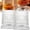 C-2pc, variant on Old Fashioned Whiskey Glasses with 360 Rotating Base, 10.2oz Spinning Crystal Tumbler with Diamond Cut, Rocks Glasses for Bourbon, Scotch, Liquor, Unique Gifts for Men Dad Fathers Day