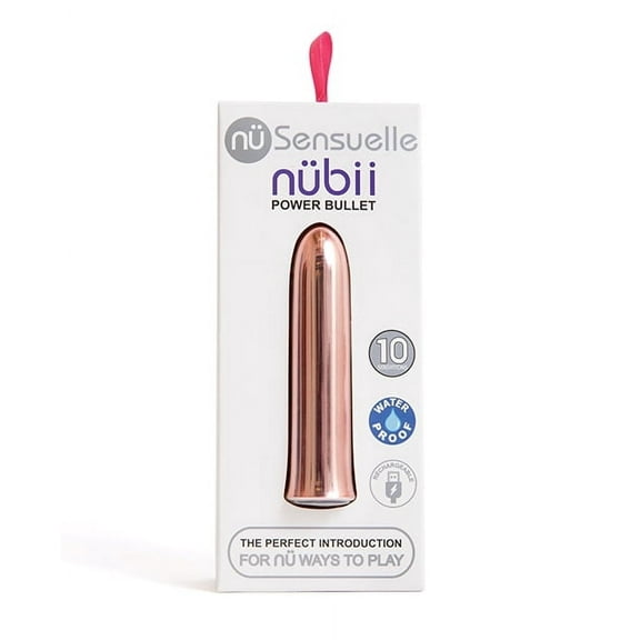 Nu Sensuelle Nubii 15 Function Bullet - Rose Gold