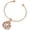 Rose Gold With Silver, variant on Cremation Urn Bracelet Jewelry for Human Pet Ashes Lotus Flower Urns Cuff Bangle Bracelets Keepsake Memorial Ash Holder for Women Girls