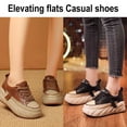 thumbnail image 3 of Woman Trendy Elevating Flats Casual Shoes Size 36-40 Elevator Shoes New Z6 G8B0, 3 of 6