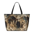 thumbnail image 2 of Easygdp Ancient Skull Cave Landscape Bolsa de Viaje de Playa de Gran Capacidad, Bolsa Tote Perfecta para la Playa, Escapadas de Fin de Semana y Viajes, 2 of 7