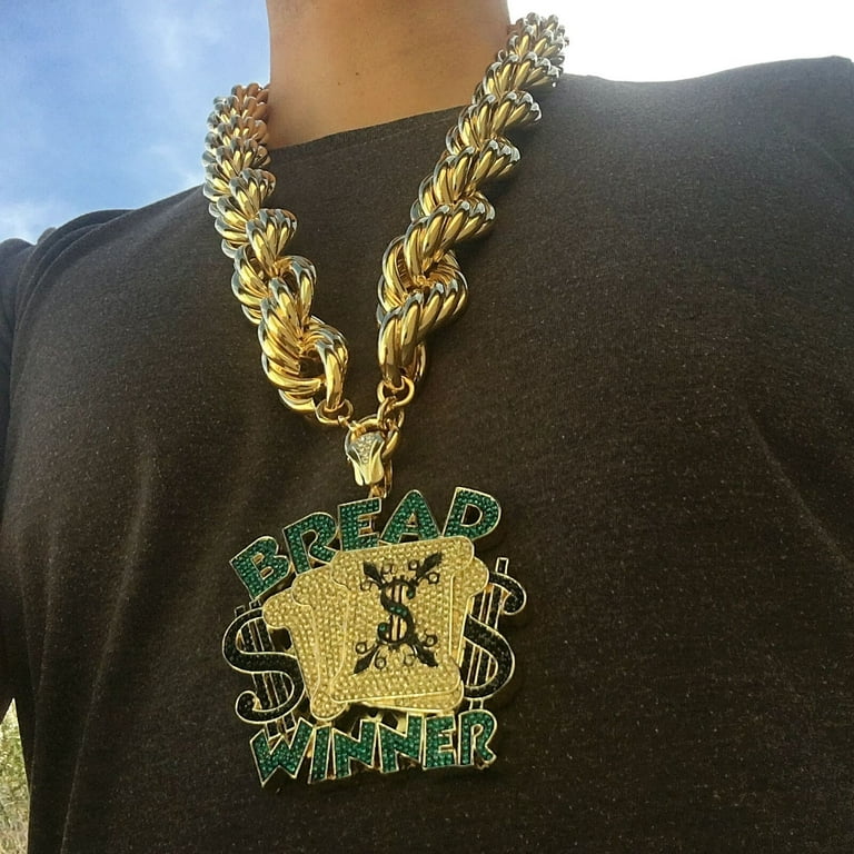 BBP ファットロープチェーン oldschool hiphop jewelry BBP ファットロープチェーン oldschool hiphop jewelry 80's