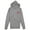 Grey - gray, variant on UFC Womens Full Zip Hoodie Sweatshirt, Grey, Small