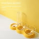 thumbnail image 3 of Pet Cat Bowl Automatic Feeder 3-in-1 Dog Cat Food Bowl With Water Fountain Double Bowl Drinking Raised Stand Dish Bowls For Cats ShopWise Round, 3 of 11