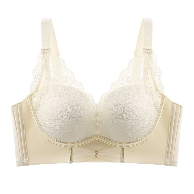 Abcnature Full Coverage Bras for Women Comfortable Hollow Out Perspective Bras Underwear no Rims