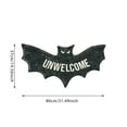 thumbnail image 3 of Unwelcome Mat, Bat Shaped Coir Rug Mats for Front Door, Door Mat Gift Unwelcome Bat Halloween, 2025 New Welcome Ghost Coir Doormats, Bathroom Doormat Entrance Rugs, Front Doors Mats Gift, 3 of 6