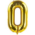 thumbnail image 2 of Globos de helio Mylar de aluminio gigante con 60 números dorados de 40 pulgadas - Suministros de decoración para fiestas Globos - Ideal para fiestas de 60 cumpleaños o 60 aniversarios, 2 of 2