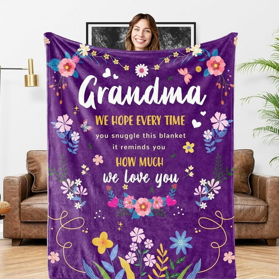 Grandma Gifts Blanket, Birthday Gifts for Grandma, Grandma Birthday Gifts, Vacation Gifts for Grandma, Grandma Gifts Ideas, Grandma Gifts from Grandkids