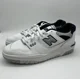 thumbnail image 1 of New Balance 550 Men's Size 10 White Black Grey Gray Sneakers BB550NCL, 1 of 6