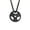 black, variant on Steel Dumbbell Pendant Gym Fitness Equipment Barbell Necklace Domineering Muscular Men Fitness Sports Jewelry