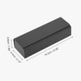 thumbnail image 4 of Unique Bargains 1 Pc Simple Cartoon EyeGlasses Case Portable Eyeglasses Storage Black, 4 of 5