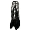 thumbnail image 7 of Womens Lace Skirt Beach Skirt Cover Up See through Floral Lace Maxi Skirts Asymmetrical Flowy Fairy Skirts, 7 of 7