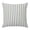 Cool Gray, variant on Throw Pillow Covers 18x18 Inch, Pink Lines Decorative Pillow Cases for Couch Sofa Bed, Modern Vertical Striped Farmhouse Vintage Cotton Linen Square Home Decor Pillowcases with Hidden Zipper
