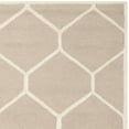 thumbnail image 4 of SAFAVIEH Cambridge Juan Geometric Wool Area Rug, Beige/Ivory, 3' x 5', 4 of 5