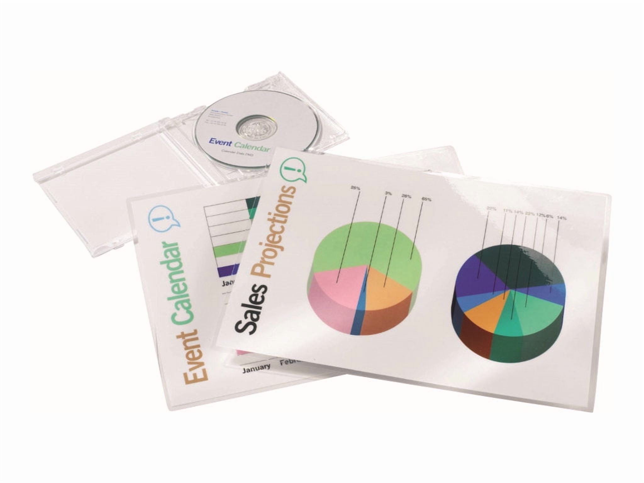 Rexel - 6.06 in x 8.5 in lamination pouches (pack of 100)