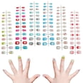 thumbnail image 1 of Kit Uñas Infantiles Uñas Postizas Infantiles Cortas Cobertura Total Uñas Postizas Chicas Lindas Adepaton BST3015966-3, 1 of 5