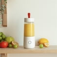 thumbnail image 4 of Billuyoard Exprimidor eléctrico de 350ml y 65W para frutas y naranjas, exprimidor de hojas de acero inoxidable, mezclador de bebidas, licuadora para el Electrodomésticos Blanco Billuyoard HA061082-01B, 4 of 6