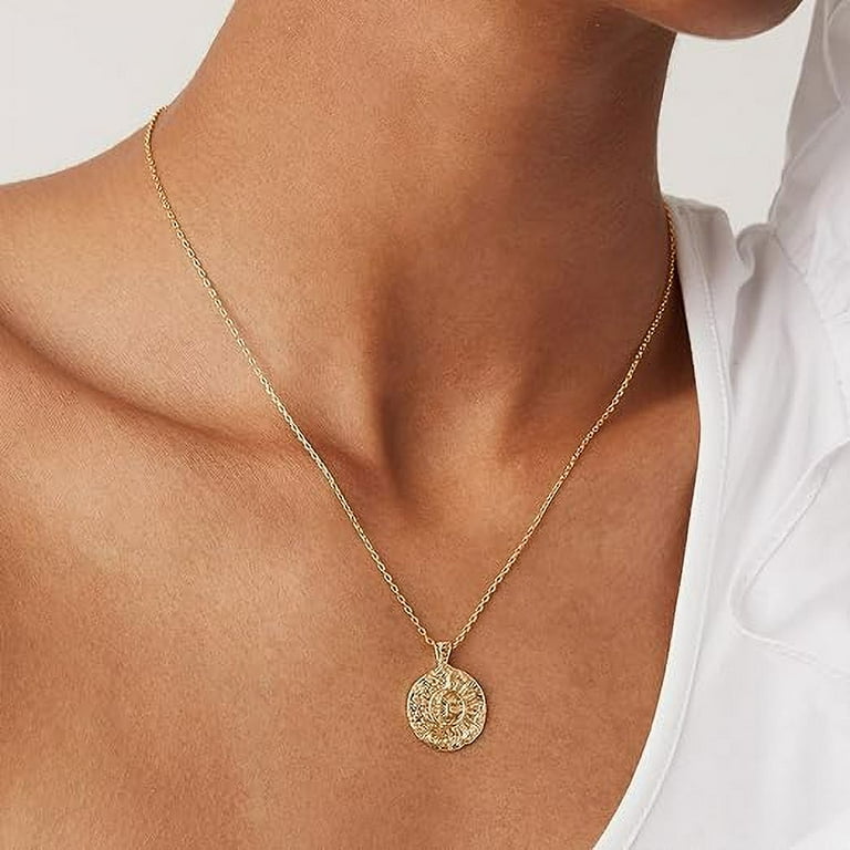 Bohemian coin hotsell necklace