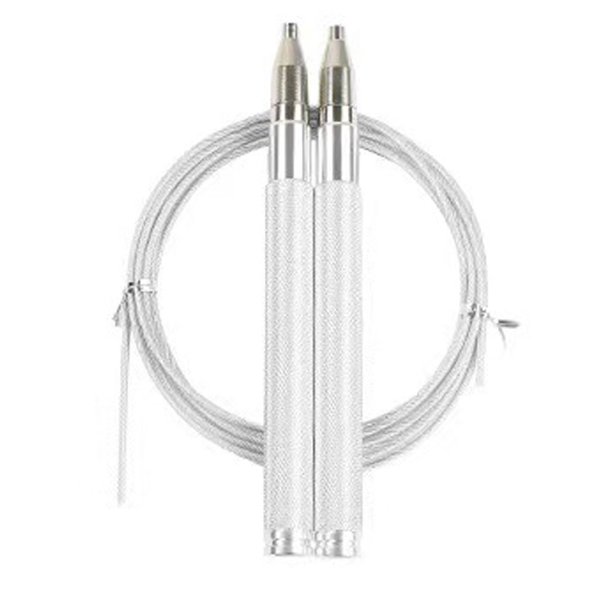 Cuerda para saltar de velocidad - Diseño sin tornillos y con bloqueo automático - Cuerda de velocidad para entrenamientos en el hogar y más MFZFUKR CPB-DE-SSW805-4
