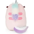 thumbnail image 4 of GUND Pusheen Dreamy Pusheenicorn Extra Soft Squisheen Cat Stuffed Animal Plush, Pink, 9.5”, 4 of 6
