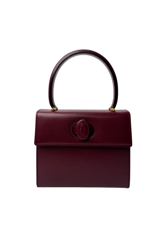 Pre-Owned Cartier Must Line Turnlock Mini Handbag for Women