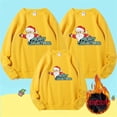 thumbnail image 3 of Nuevo suéter familiar navideño 2024, trajes a juego para mamá e hijos, jersey de jacquard de manga larga, ropa para mamá y yo, look navideño, 3 of 4
