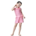 thumbnail image 3 of Fozruso Girls Long Sleeve Swimwear Two Piece With Rash Guard Swim Shirt And Board Shorts Sun UPF 50+ Swim For Beach Pool Two Piece Bikini Sets Sizes 2-3 Years, 3 of 6