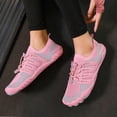 thumbnail image 5 of Pink Women'S Outdoor Barefoot Water Shoes Quick Dry Breathable For Fitness Diving Hiking Pink Size 6, 5 of 9