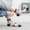 thumbnail image 2 of Pofeuu Merry Christmas Gnome1 Print 30cm Socks, Adult Running Hiking Socks for Youth and Adult, 2 of 7