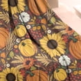 thumbnail image 3 of Fall Pumpkins Sunflowers Autumn Pattern Blanket,Comfortable Soft Flannel Throw Blanket,All Season,Warm Lightweight Blankets for Sofa Bed Couch Living Room Chair,50"x60", 3 of 4