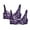 Purple, variant on 2PC Sexy Sheer See Through Bras Unlined Underwire Lace Mesh Non Padded Ultra Thin Clear Bralette