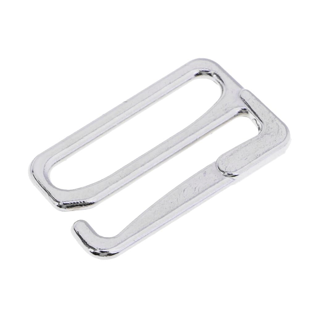 Metal Bra Lock for 8 mm strip, Bra hooks, locks, fasteners, hook and loop  closure