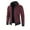 #H-Red, variant on ZHYou Men's Hoodie Jackets Warm Solid Color Thick Zipper Pocket Drawstring Long Sleeves Hooded Casual Jacket