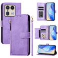 thumbnail image 3 of Funda para Motorola Edge 50 5G Cartera de Mano con Cremallera y Correa Cruzada Desmontable, 3 of 5