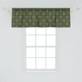 thumbnail image 2 of Ambesonne Ethnic Window Valance, Classic Antique Geometric, 42" x 18", Multicolor, 2 of 3