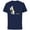 Navy, variant on The Simpsons Bart Easter Egg Bunny - Short Sleeve Cotton T-Shirt for Adults - Customized-Yellow