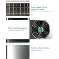 thumbnail image 4 of Northair Countertop Ice Maker 1 Gallon Self-Cleaning Square Ice 45lbs Daily, 4 of 7