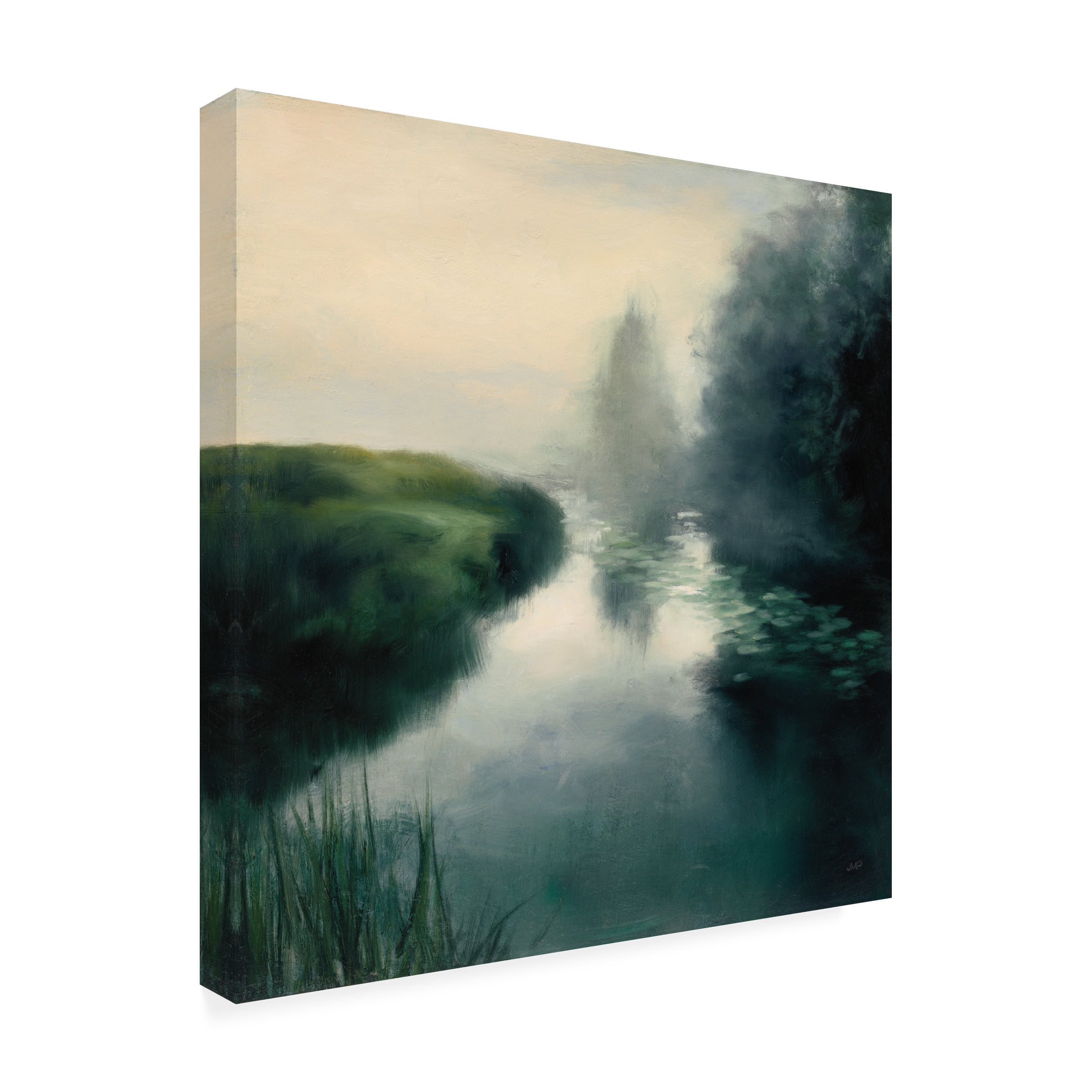 Julia Purinton 'Twilight Fog Neutral' Canvas Art