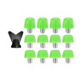 thumbnail image 4 of harper 12 Pieces Football Boot Spikes Replacement Soccer Shoe Spikes Threaded Anti Slip Green, 4 of 10