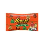 Reese's Peanut Butter Cup Miniatures, Milk Chocolate Candy Holiday Bag, 11 Oz