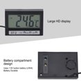 thumbnail image 3 of Aquarium , Clear Display Internal External Dual Temperature Easy To Install Car   for Fridge, 3 of 7