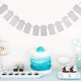 thumbnail image 2 of 12 Months Photo Frame Banner Photo Wall Photo Frame Pull Birthday Banner (Sliver), 2 of 8