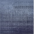 thumbnail image 1 of Unique Loom Tapis Carré de Transition Contemporain, Collection Del Mar, 6', Bleu/bleu Marine, 1 of 2