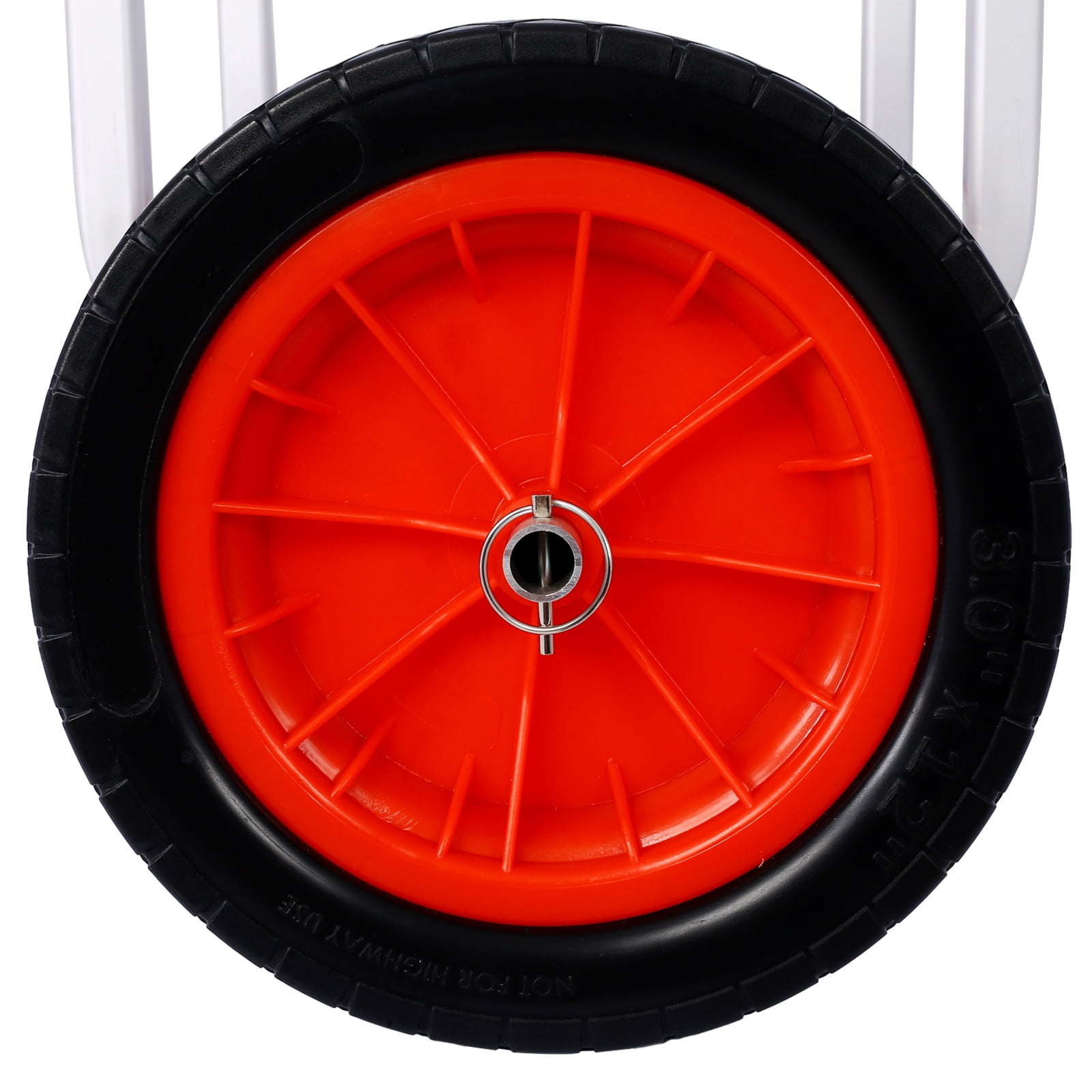 Heavy Duty Kayak Cart, 300LB Capacity Adjustable Canoe Dolly with 12" Airless Wheels