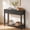 Black, variant on Console Table with 2 Drawers, Asofer 39" Modern Sofa Table, Narrow Wood Entryway Table with Open Storage for Living Room, Foyer, Black